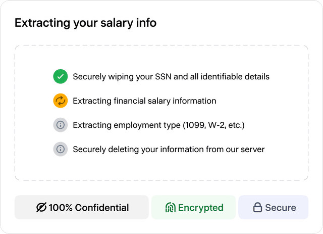 Upload your salary Image